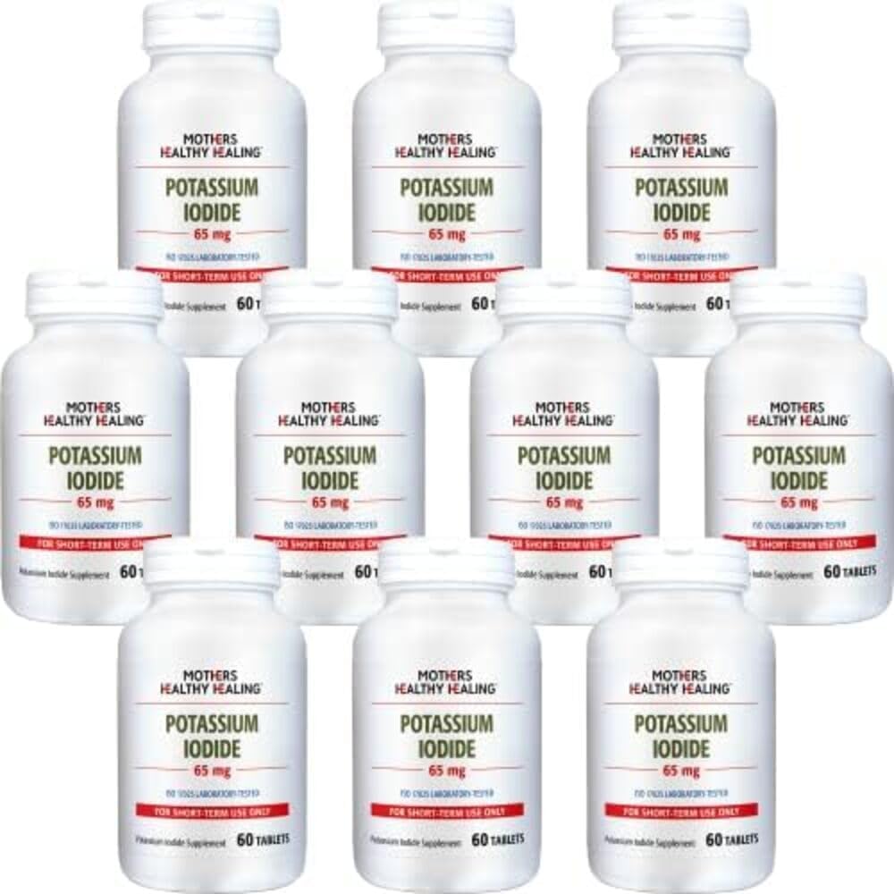 Potasium Iodide 65 mg KI Tambahan 124; 600 Potasium Iodide Tablet; (Short Term Use Only) Potorium Tablet for Thyroid Dukung 124; Iodin - YODO Naciente