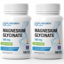 Magnesium Glycinate 500mg [Potensi Tinggi] Veggie Caps, yang disediakan untuk Absorpsi Superior, Non- GMO, NO Gluten dan Dairy, Pasokan, Gabungan, dan Heart Health 124; Total 240 Capsules