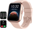 Smart Watch for Women Android & iPhone, Alexa Built-in, 1.8 "Touch Screen Fitness Tracker with Respons / Make Calls, IP68 Waterproof Heart Rate / Spoon Monitor, Pedoolter, 100 + Sport Mode