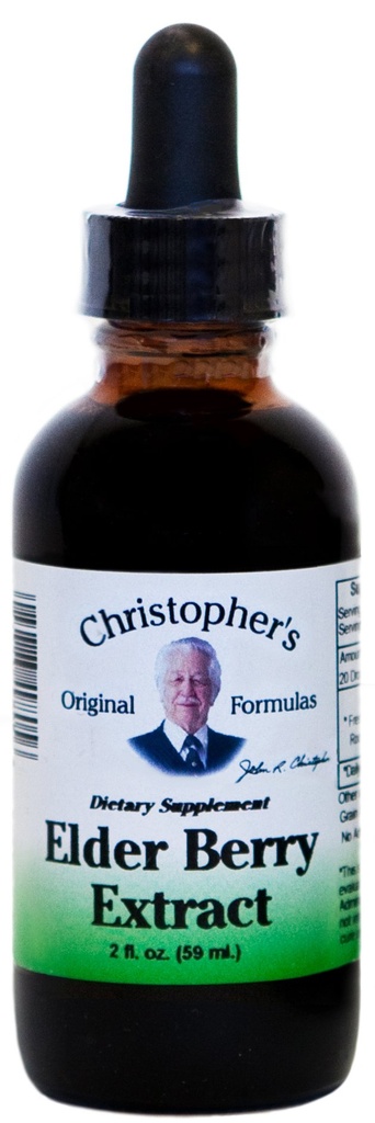 Elderberry Extract Dr Christopher 2 oz Liquid