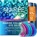 Gels Eye MAREE - Pads Under Eye Patches for Puffy Eyes and Dark Circles with Collagen & Hyaluronic Acid - AntiWrinkles Under Eye Masks Skincare Treatment for Puffiness & Bags - Parches Para Ojeras