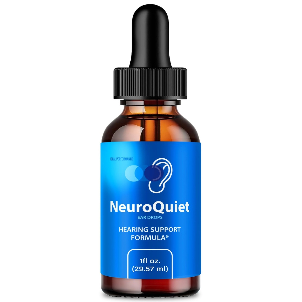 NeuroQuiet Tinnitus Relief untuk Telinga Ringing NeuroQuet Pendengaran Cair Drops, Kejelasan Auditory Neuro dan Suplemen Healthy, Neuro Quet All Natural Formula Review (1 Pack)