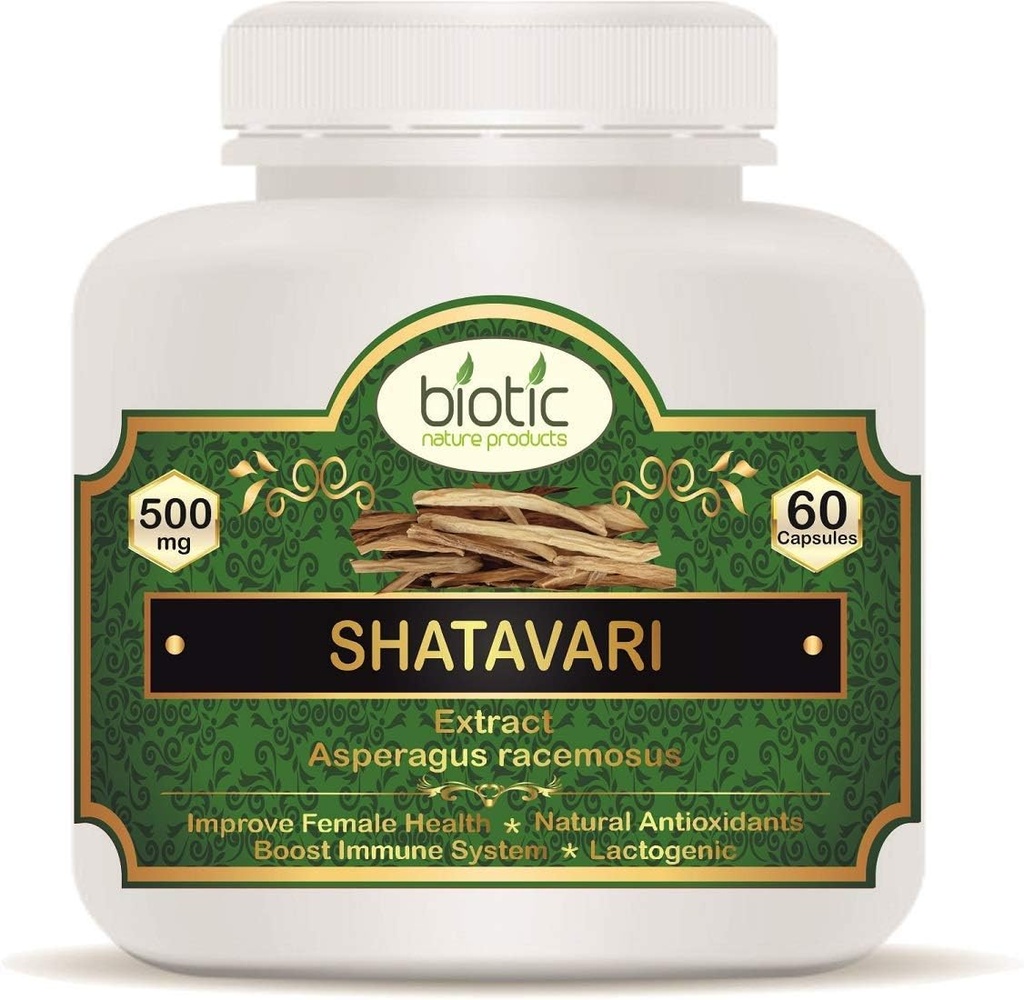Generik KEN Shatavari Capsules 500mg - 60 Veg Capsules