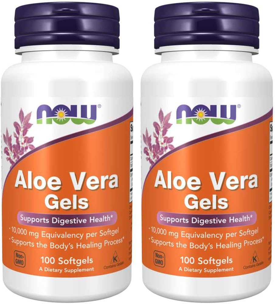 Sekarang Foods Aloe Vera, 100 softgels 2 pak