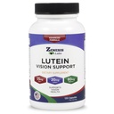Dukungan Lutein Lab Zenesis - Estial Eye Vitamin - dengan Bilberry, Beta- Carotene, Zinc, Grapeseed & Mineral lainnya - 120 Kapsul - 60 Hari Supply