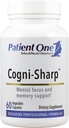 Patient One Colnigan-Sharp 124; Suplemen untuk Mendukung Pengalihan, Fokus dan Kejelasan Mental * A124; dengan Gingko, Singa Mane, Bacopa dan Lebih 124; 60 Capsules