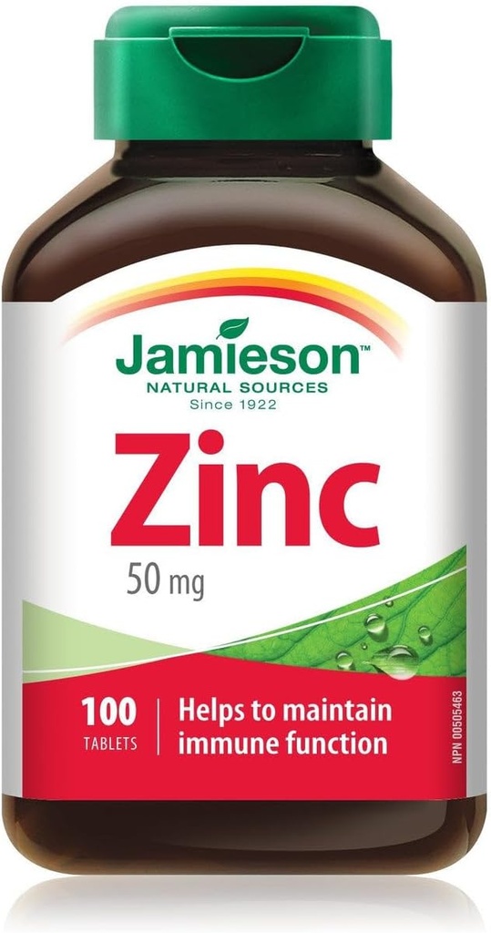 Laboratorium Jamieson Zinc 50 Mg