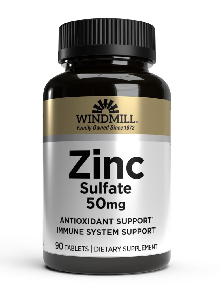 Windmill Zinc Sulfate Tablet, 90 Count