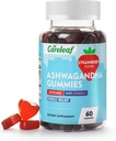 Vegan Ashwagandha Mimies- 3000mg Potency Tinggi Ashwagandha Root Extract dengan Vitamin D2 14; Strawberry Flavor 124; 60 Cts / Botol