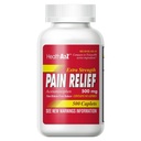 HealtA2Z £Extra Kekuatan Relief Pain 124; Acetaminophen 500mg 124; Berisi No Aspirin 124; Reducer Fever 124; Reliever (500 Cacah 1)