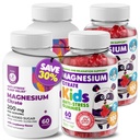 Anak-anak Magnesium Gummies Sugar- Gratis 120 Count - Calm Magnesium Gummies Sugar- Free Magnesium Calm Chews untuk Anak-anak & Dewasa