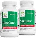 Terry Alamiah SinuCare Ekstra Kekuatan - Tambahan Diet dengan Eucalyptus & Myrtle - Immune & Lung Health Support - Tambahan Formula untuk Bantuan Kesehatan Sinus - 30 Pelayan (Paket 2)