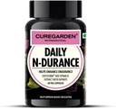 Daily N- Durance, Red Spinach Nitrate Extract, Nitric Oxide Suplement, 400 mg Pre Workout Veg Capsules, 60no