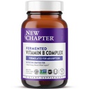 Bab Baru Vitamin B Kompleks, Fermentasi Vitamin B Kompleks, USDA Organik, Satu harian untuk Cellular Energy + Brain + Beauty, 100% Vegan, Gluten- Free-90 Count