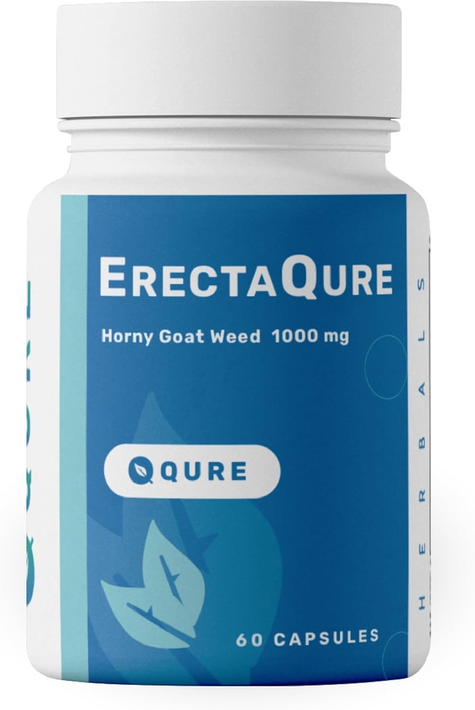 ErectaQure Horny Goat Weed for Men - Male Enhancing Suplement for Increased Male Drive
