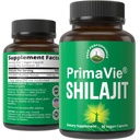 PrimaVie Purified Shilajit Capsules Dibuat dengan bubuk Shilajit Murni. Secara klinis Testing Suplemen Alam dengan 40 + Trace Minetrals, Fulvic Acid. Tablet Dukung Fungsi Mitokondria + Otak