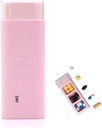Travel Pill Organizer 3 Times sehari, Kotak Pil Harian untuk Perjalanan, Cute Portable Case Dispenser Mini Pill Hoder for Suplemen, Pil, Vitamin dan Obat (Pink)