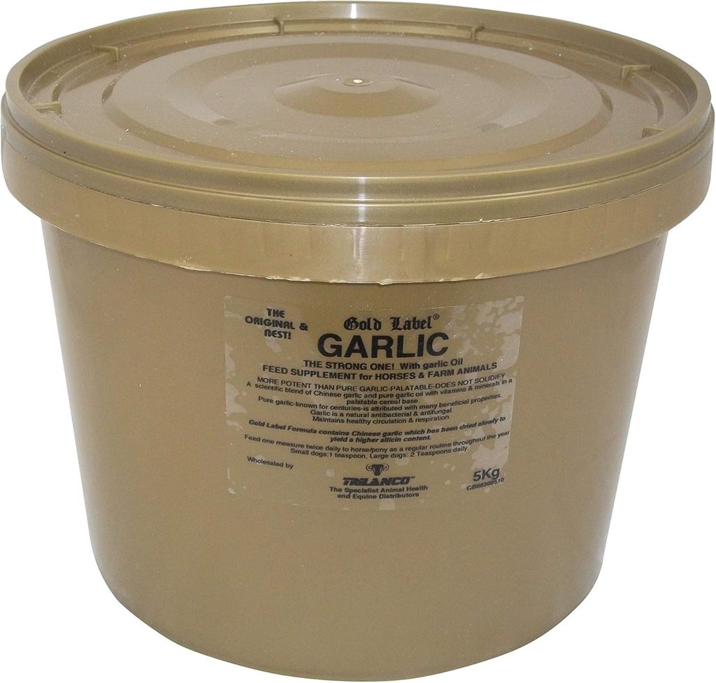 Bubuk bawang putih, Suplemen Kuda, Label Emas, Repirasi, 5 KG