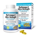 Faktor Alam RxOmega-3 Ultra Kekuatan - Tambahan Dietary untuk Dukungan Kesehatan Otak & Hati - Dukungan Kesehatan Mata (EPA & DHA - Tambahan dengan Omegaga- 3 Acids Gendut - 150 Softgels (75 Pelayan)