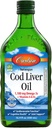 Carlson - Cod Liver Oil, 1100 mg Omega- 3s + A & D3, Wild- Caught Norwegia Cod- Liver Oil, Sustained Nordic Fish Oil Liil Liquid, Unflamited, 500 mL (16.9 Fl Oz)
