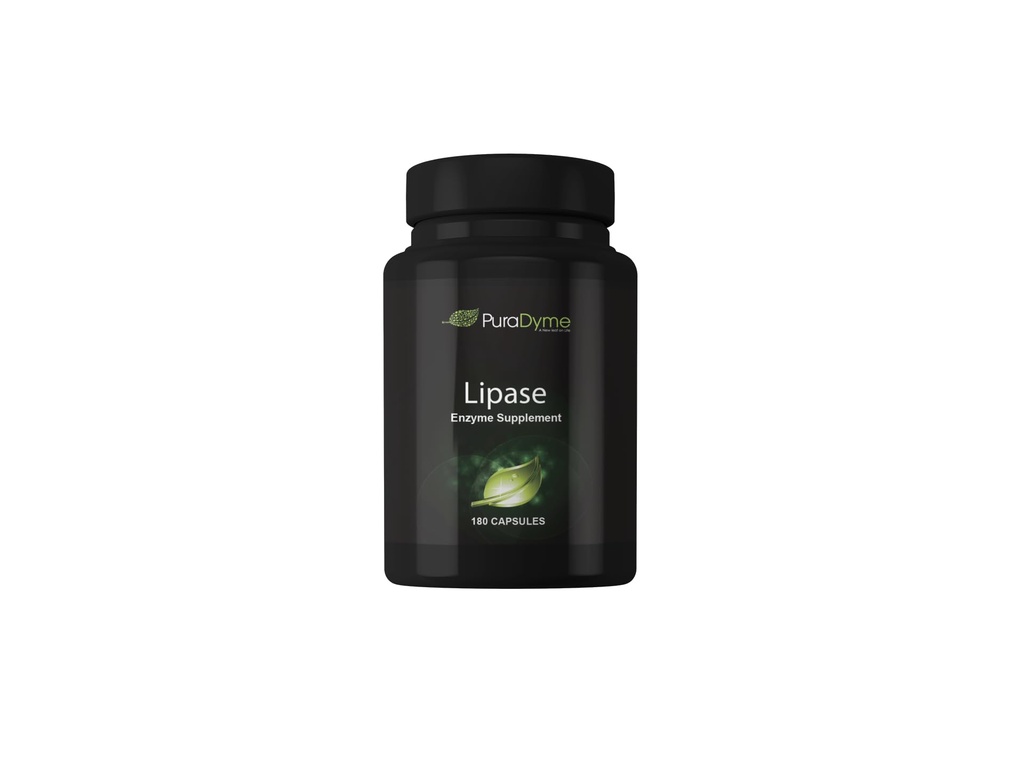 PuraDyme Lipase Enzyme 180 Capsules Digeptical Enzyme (1)