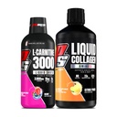 PROSUPPS L- Carnitine 3000 Stimulant Free Liquid Shots (Berry) Amino23 Liquid Collagen Shots (Citrus Punch) Bundle