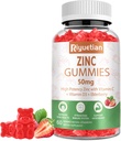 Zinc Kimmies - Potensi Tinggi 50mg Zinc dengan Vitamin C + Vitamin D3 + Elderberry - Dukungan Kesehatan Ammune - Vegan, Non- GMO dan Gluten Bebas - 60 Gummies
