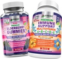 KEPALA FRESH Elderberry Gummies dan Immune Multivitamin - Bundle
