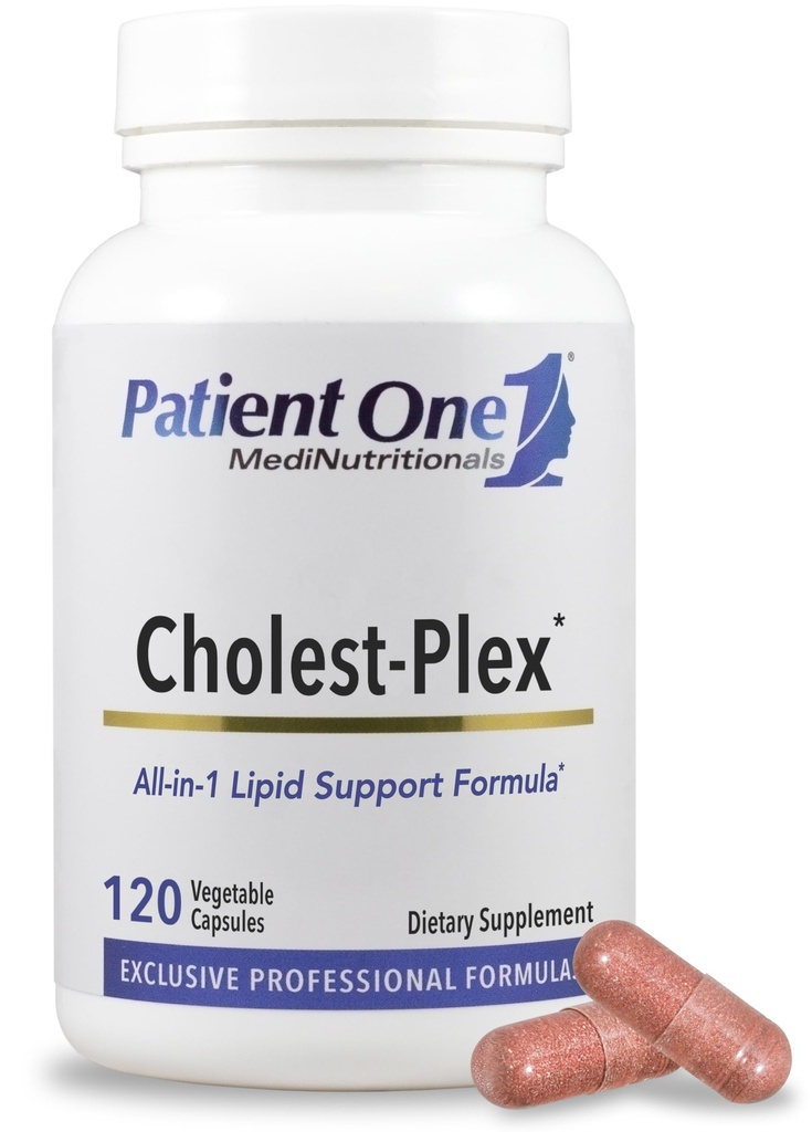 Patient One Cholest- Plex Alag4; Suplemen untuk Mendukung Heart dan Vascular Healthy Litabolism *