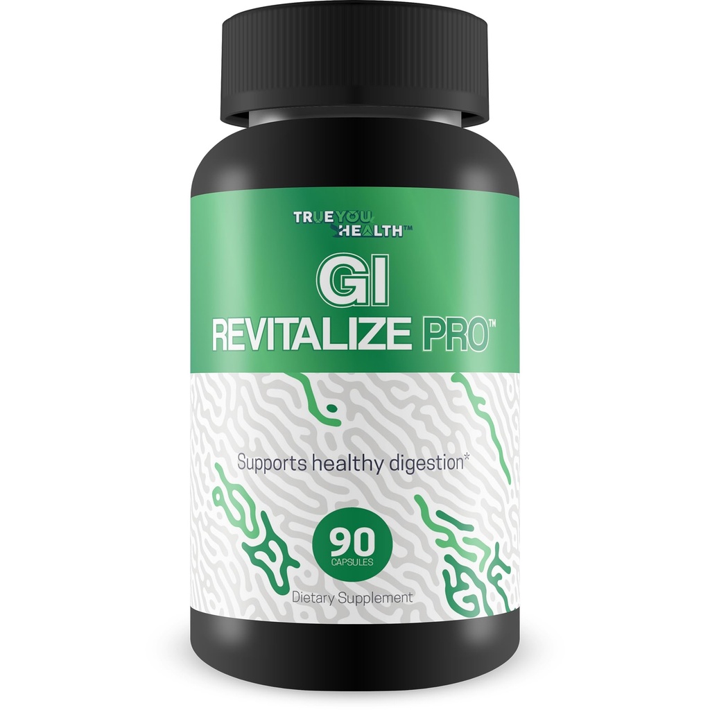 GI Revitalisasi Pro - Gut Suplemen Kesehatan untuk Dukungan Kesehatan Gastraintestinal - Disuffic Proceed, Absorpsi Nutrient, & Regularitas - Vitamin D & Psymallum - Bonus Immune Support Benes