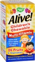 Nature 's Way Alive Children' s Chewable Mult-Vitamin 120 Chewable Tablet