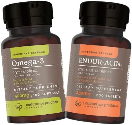 Endur 100% Murni Krill Oil dan ENDUR-ACIN 250mg Niasin
