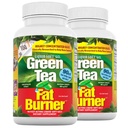 Applied Nutrition Green Tea Burner - 30 Liquid Soft- Gels, Pack of 2 - Increases Calorie Burning & Suplies Powerful Antioksidants - 90 Total Servis