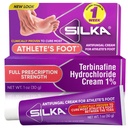 SlKA Anti-Fungal Cream, Clinical Anti- Fungus Foot Treatment, Jock Itch & Ringworm Remedy, Maximum, Fate-Acting Relief from Itching & Burning, 1 Oz