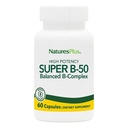 NaturesPlus Super B5060 Capsules Vegetarian - Potasi B Tinggi Suplemen Vitamin