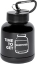 ONMYWHEY Double Scoop (180cc) Protein dan Supplemen Saluran Keychain, Waktu Untuk Mendapatkan Wheysted