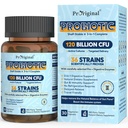 Progres for Women & Men 120 Billion CFU with 36 Probiotic Strains for Digetical Health and Gut Health, Delayed Release Capsules, Stomach Actant, No Need for Reburation 30 Capsules