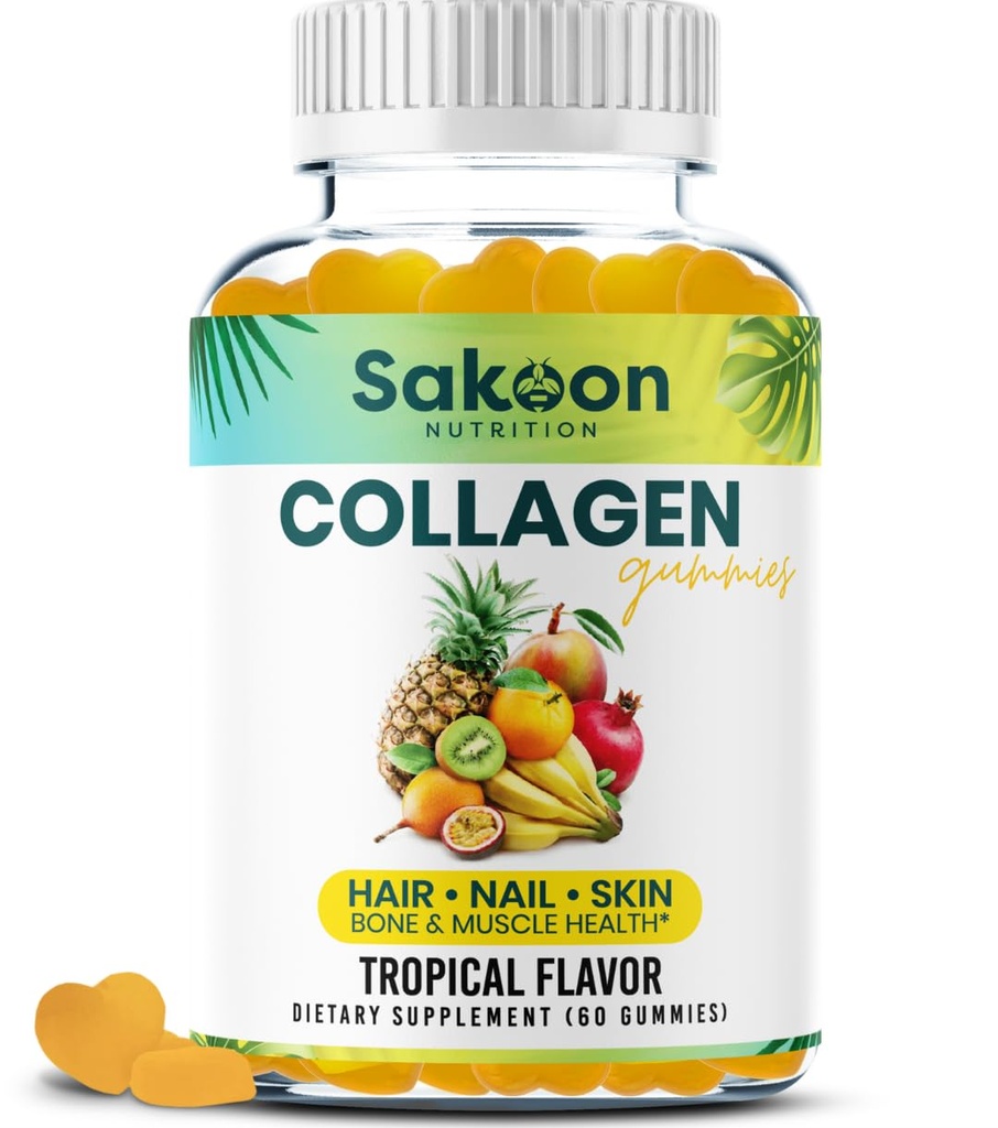 Cita-cita Halal Collagen untuk Perempuan dan Pria - Anti Aging, Pertumbuhan Rambut, Skin Care & Strong Nain Protein Collagen Suplemen - Non-GMO, Gluten Free - Dibuat di USA