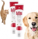 K-Plus Potasium Gluconate Renal Gel Plus Cranberry dan EPA for Dogs and Cats - Veterinarian Approved Renal Supplemen - Mendukung Potassium Keseimbangan - (2 Pack)