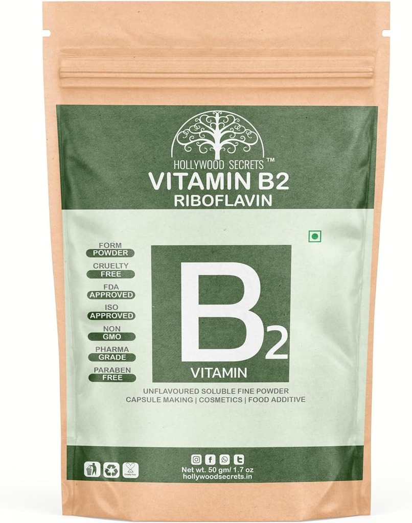 SUUP Vitamin B2 Riboflavin Powder 50gma