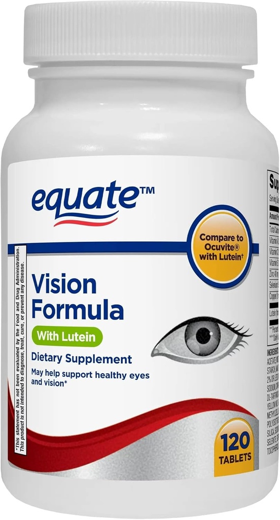 jogi Vision Formula dengan tablet Lutein Tambahan Dieter, 1 Tablet per Hari 120 Cacah