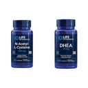 Ekstensi Hidup N-Acetyl- L- Cysteine (NAC), Imuniune, Respiratory & DHEA 25 mg - Tambahan untuk Hormone Balance, Dukungan Imune, Kesehatan Seksual, Kesehatan Tulang & Kardiovaskular