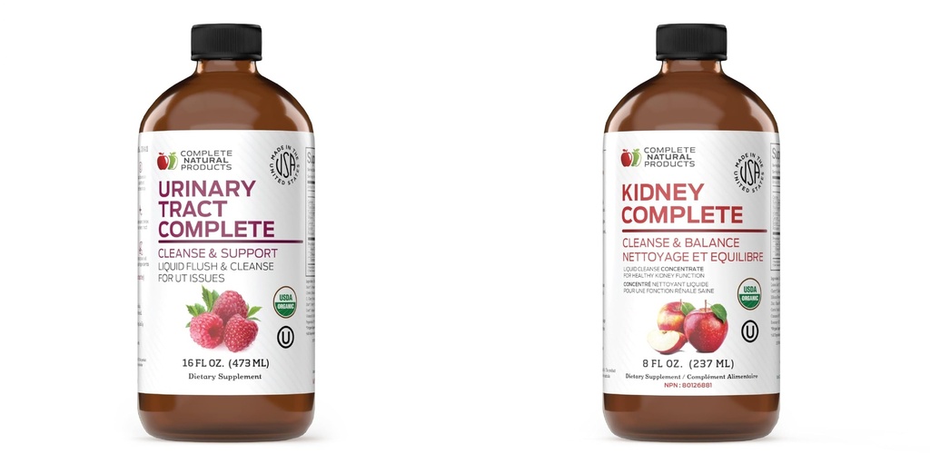 Lengkap Tract Urinary Lengkap 8oz & Kidney Lengkap 8oz Bundle