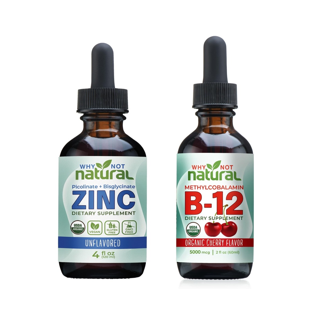 Cairan Organik Zinc dan Vitamin B12