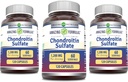 Luar biasa Formula Chondroitin Sulfate 1200 mg Per Serving Suplement 12.4; Capsules 124; Non-GMO 124; Gluten Free 124; Made in USA (120 Count, 3 Pack)