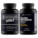 Nugenix Essentials Cretine Monohydrate and Totall-T Testosteron Booster for Men