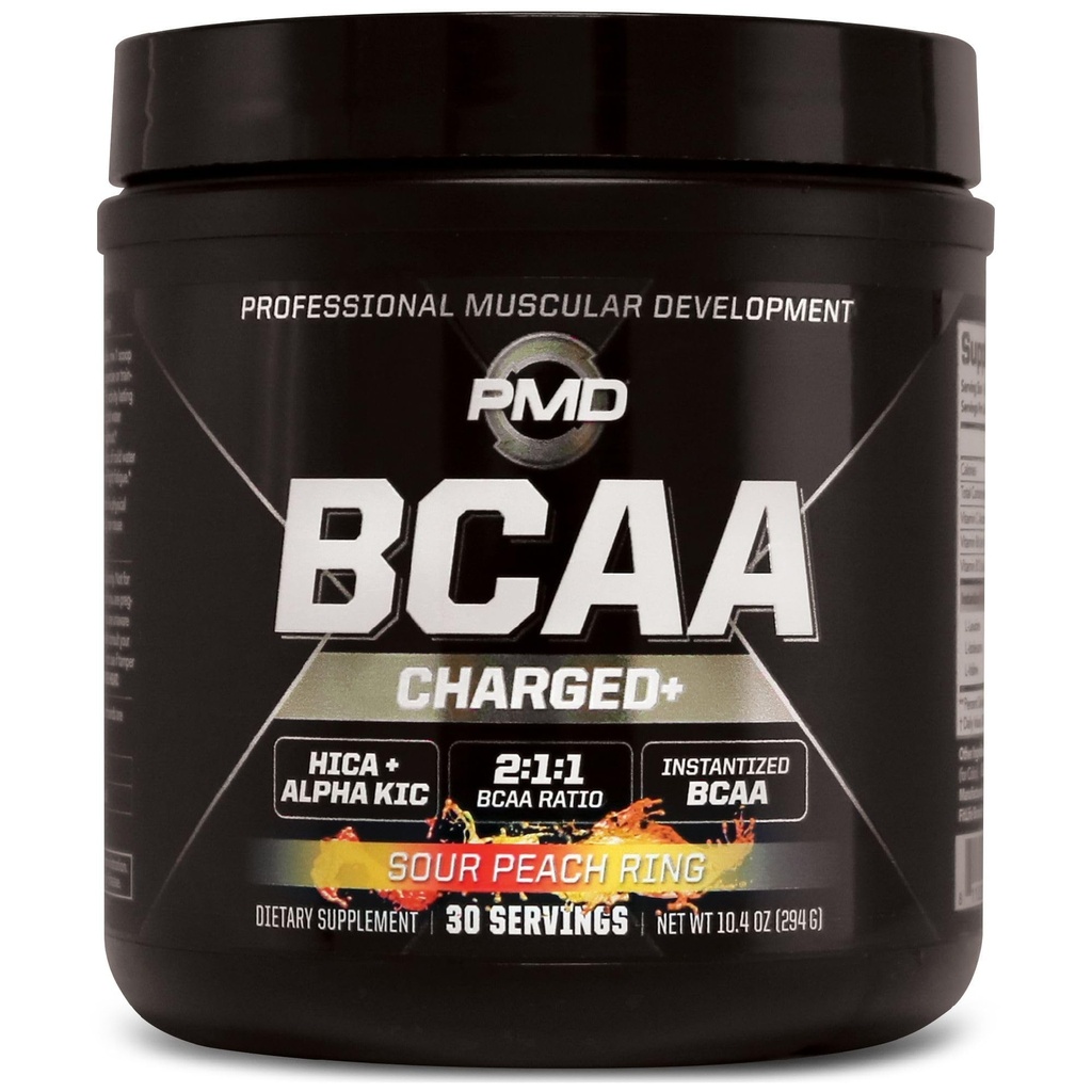 PMD Sports BCAA Charged Delicious Amino Acid Drink for Performance and Recovery