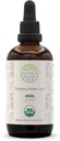 HerbEra Stinging Nettle Leaf A120 USDA Organik Tincture 124; Extract Alkohol, High- Potency Herbal Drops --124; Certified Organic Stinging Nettle (Urtica Dioica) Dry Leaf (4 oz)
