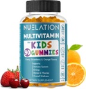 Gummy Vitamin untuk Anak-anak yang Suplai Hari 45 - Vegetarian, Gluten Bebas, Gelatin Bebas, Multivitamin Gummies untuk Anak-anak untuk Mendukung Sistem Ketahanan & Overall Wellness