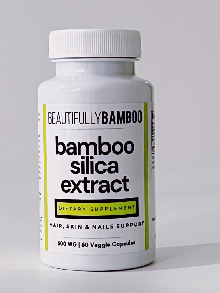 Generik Bambu Silica Ekstrak Capsules [Bambu Indah], 60 Cacah (Paket 1)
